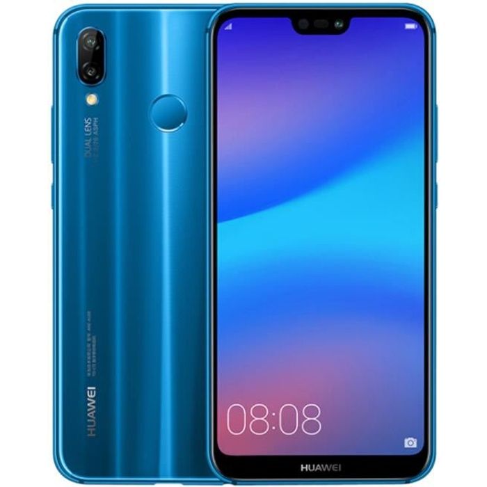 Huawei p20 lite 128 go bleu