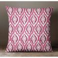 Canvas-tissu Taie d/'oreiller Rose 1 coussin
