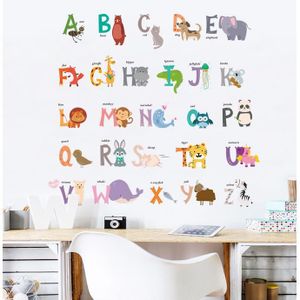 Autocollant Mural Alphabet Achat Vente Pas Cher