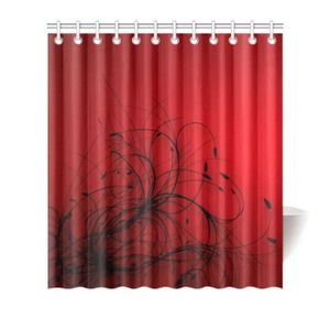 Rideau rouge et noir - Achat / Vente pas cher Rideau rouge et noir - Achat / Vente pas cher