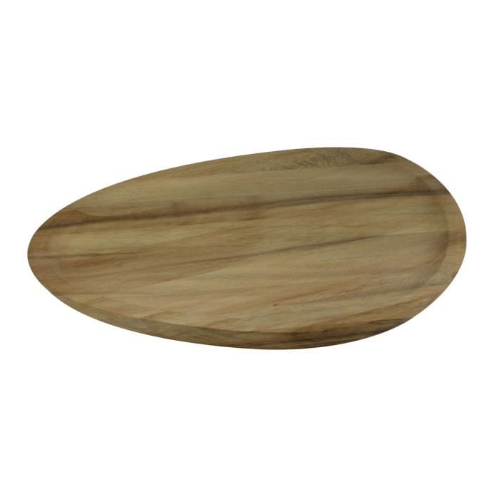 ECO DESIGN A1523 Assiette pour apéritif PUKA - 25x25x3 cm