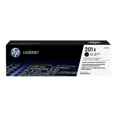 HP Cartouche de toner 201X - Noir - Capacite haute 2.800 pages