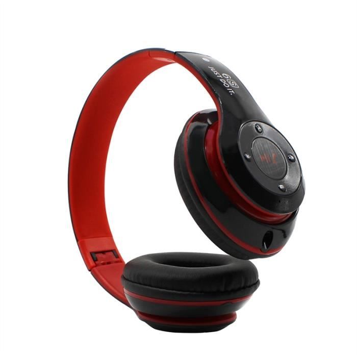 Casque Sans Fil Bluetooth Pliable Casque Bluetooth V40 On Ear