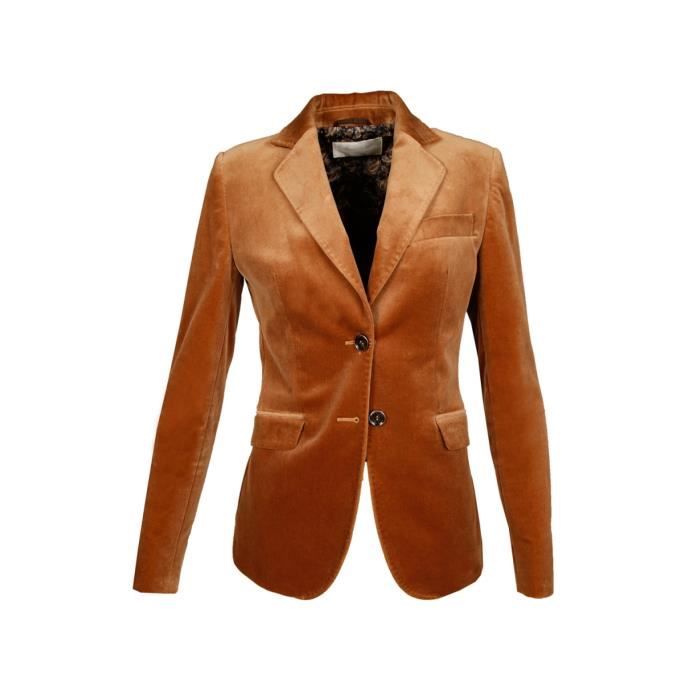 Femme Cher Palatine Prix Lisse Velours Veste Pas Cintrée En aq56Af1x