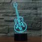Luminaires Intérieur Musique Cool Guitare Basse 3D LAMPE Luminaires Intérieur Musique Cool Guitare Basse 3D LAMPE