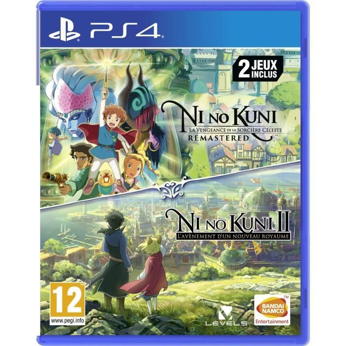 Ni No Kuni 1 + 2 Compilation Jeux PS4