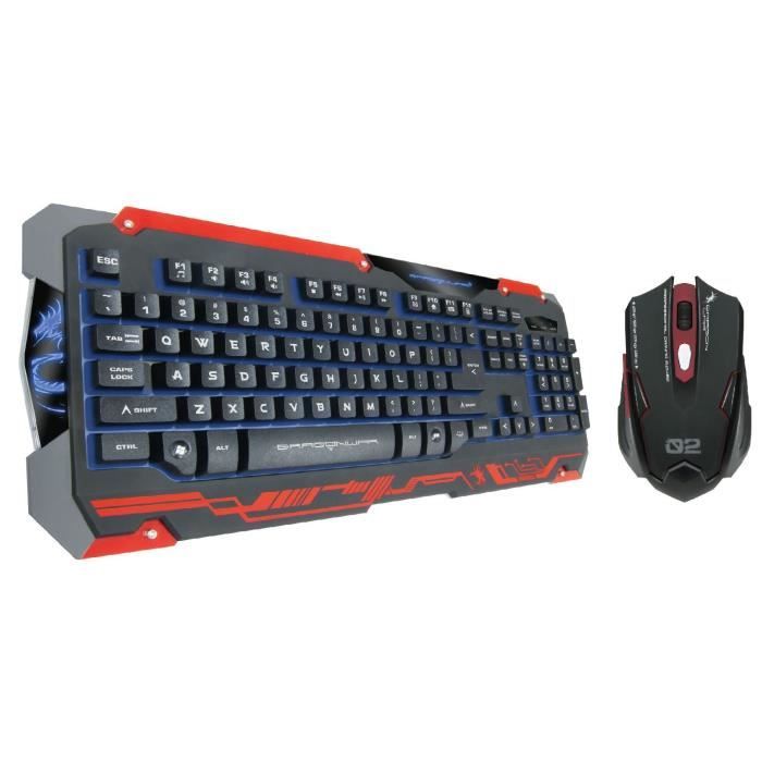 Dragon War Pack Claviersouris Sencaic Prix Pas Cher Cdiscount