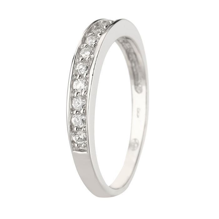 ID BIJOUX Bague Argent 925° et Oxydes de Zirconium Femme