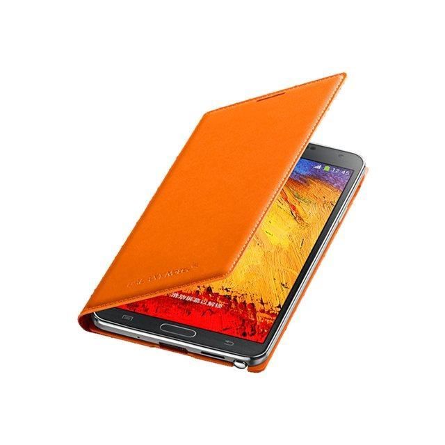 SAMSUNG Etui à rabat EF-WN900BO pour Samsung Galaxy Note 3 - Orange