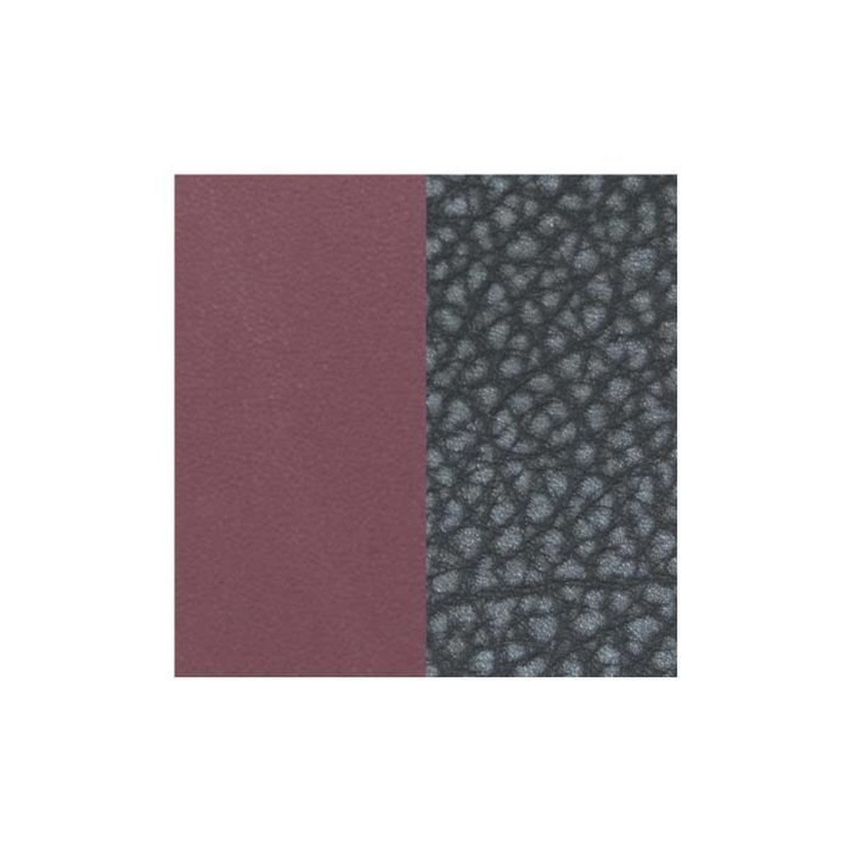Cuir Bicolore Recto Verso Vieux Rose Et Buffle Pou