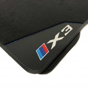 4 TAPIS SOL BMW X5 E70 DE 2007 A 2015 MOQUETTE LOGO PERFORMANCE M SPECIFIQUE