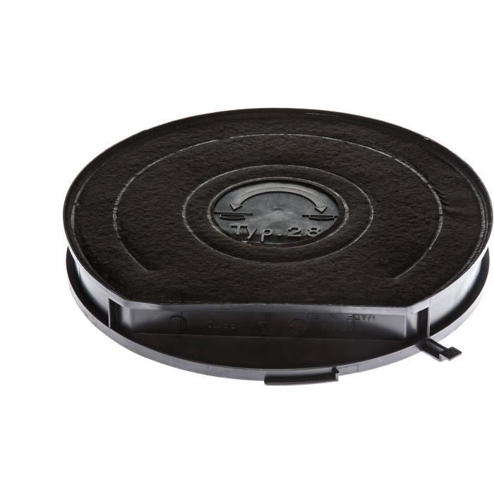 ELECTROLUX 942121986 - Filtre à charbon type 28 - Hotte recyclage - Absorbe les odeurs