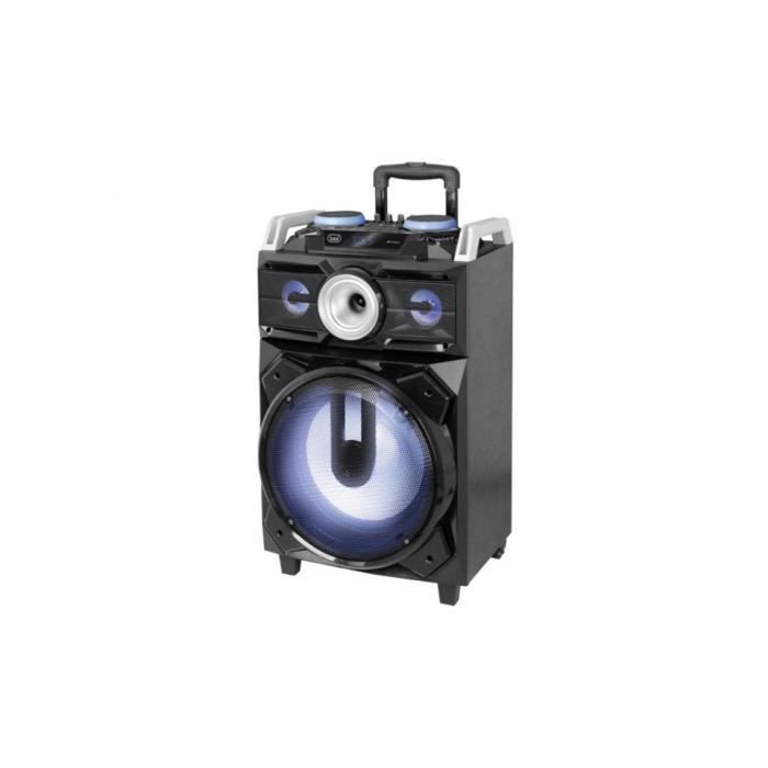 TREVI XF 1800 KB TROLLER Enceinte Karaoké Bluetooth 120W - Noir
