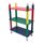 Étagère multicolore bois chambre d'enfant design c