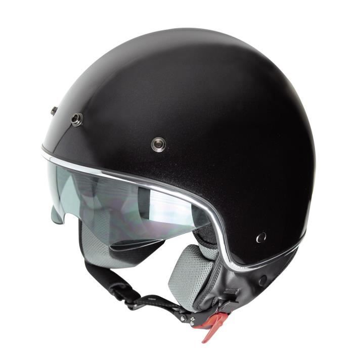 TYTAN ROAD Casque jet cruiser noir