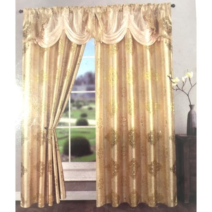 Rideaux oriental avec Passe Tringle 300 x 240 cm - Grande hauteur ... Rideaux oriental avec Passe Tringle 300 x 240 cm - Grande hauteur ...