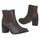 bottines femme bottes marron nouvelle collection p