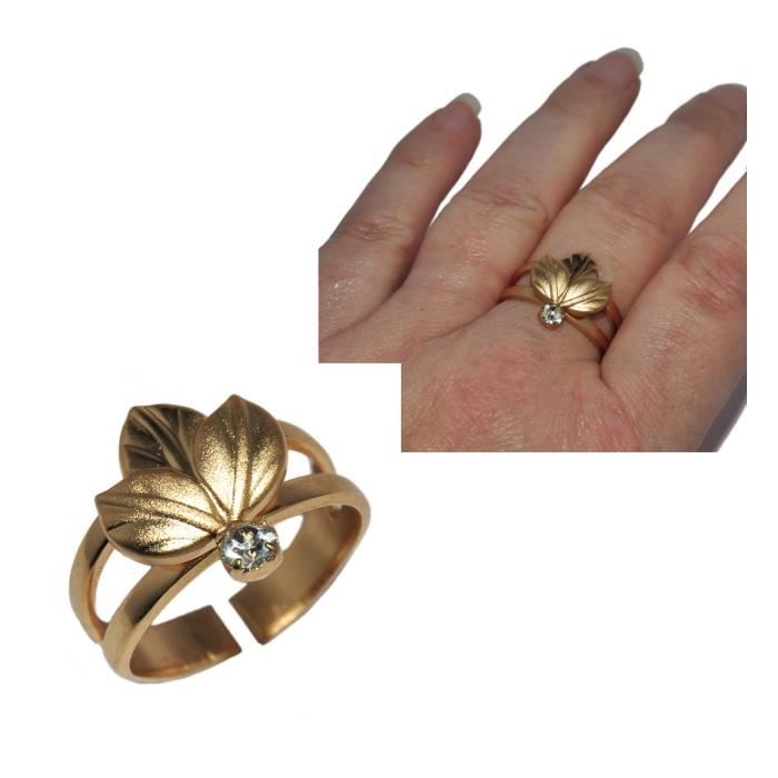 Jewellery Watches Bague Alliance Femme Plaque Or Zirconium