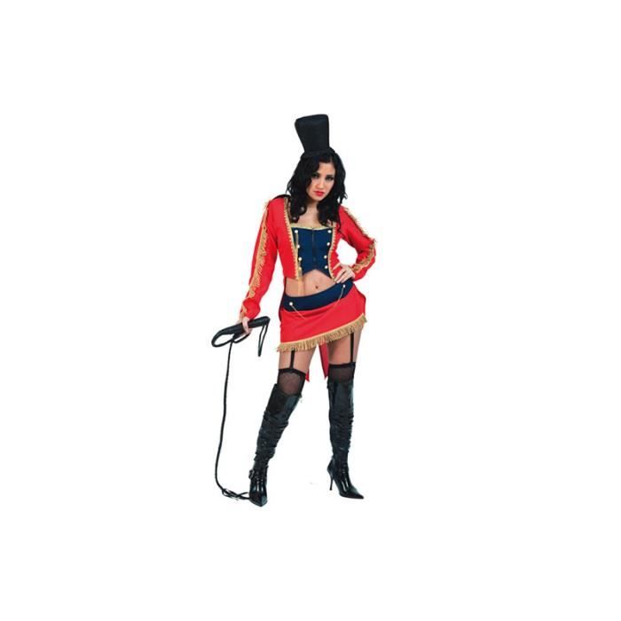 Costume Adulte Femme dompteuse de cirque sexy.