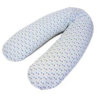 COUSSIN ALLAITEMENT TINEO Coussin de Maternité Gris Imprimé Etoiles COUSSIN ALLAITEMENT TINEO Coussin de Maternité Gris Imprimé Etoiles