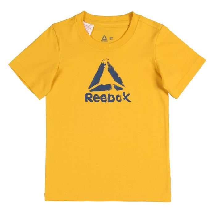 REEBOK T-shirt Element Bas - Enfant garçon - Jaune