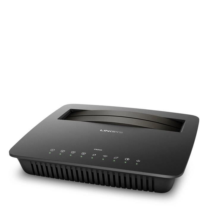 LINKSYS X6200 Modem-routeur WiFi AC750 ADSL2/VDSL2+