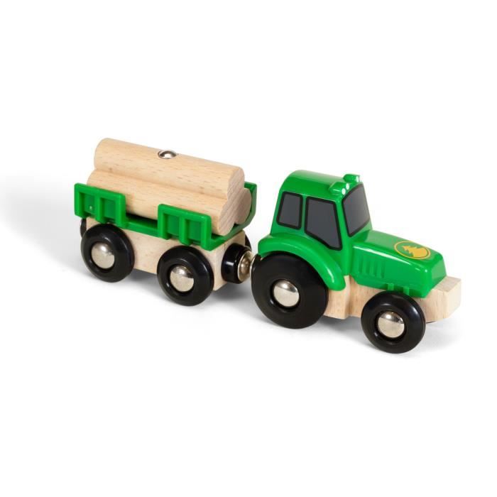BRIO World - 33799 - Tracteur Et Remorque