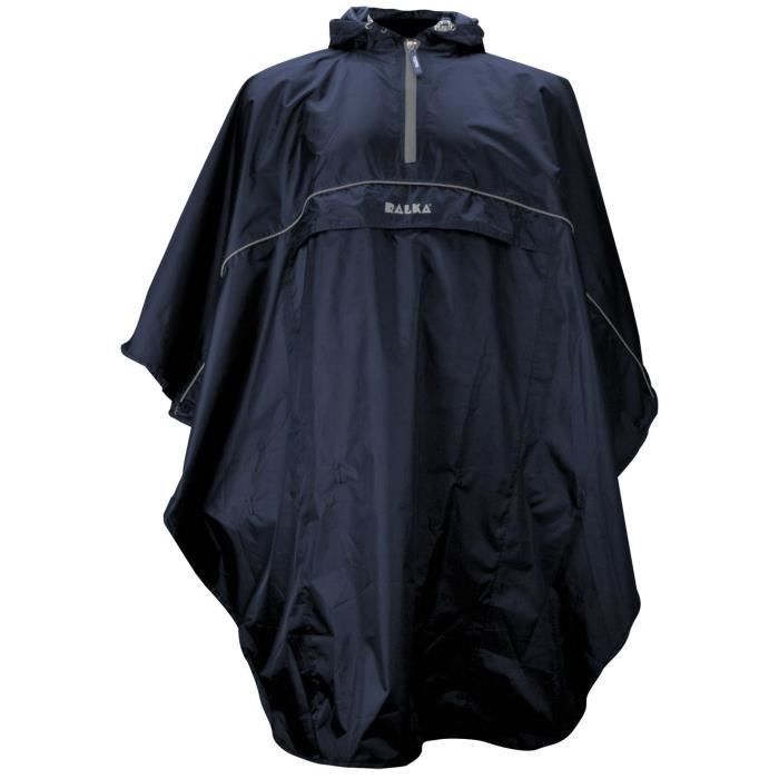 RALKA Poncho - Adulte - Marine