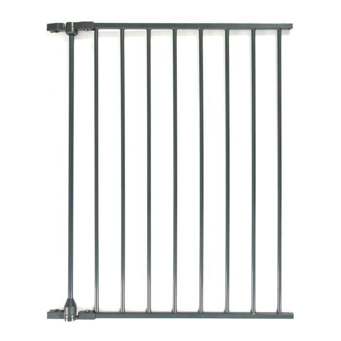 FIRST BABY SAFETY Extension de barrière de sécurité enfant pare feu Vector - 60 cm - Anthracite