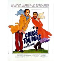AFFICHE - POSTER Cause toujours… tu m'interesses ! - 1979 - Edouard AFFICHE - POSTER Cause toujours… tu m'interesses ! - 1979 - Edouard