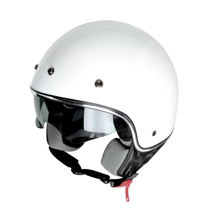 TYTAN ROAD Casque jet cruiser blanc
