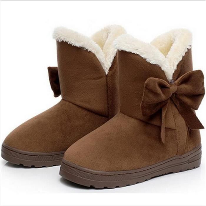Au 42 Bottine Chaussure Blanc Confortable Elégant Garde Coton Nouvelle Plus Hiver blanc Bottines Chaud Femme 35 Mode De Cachemire qa6aCE