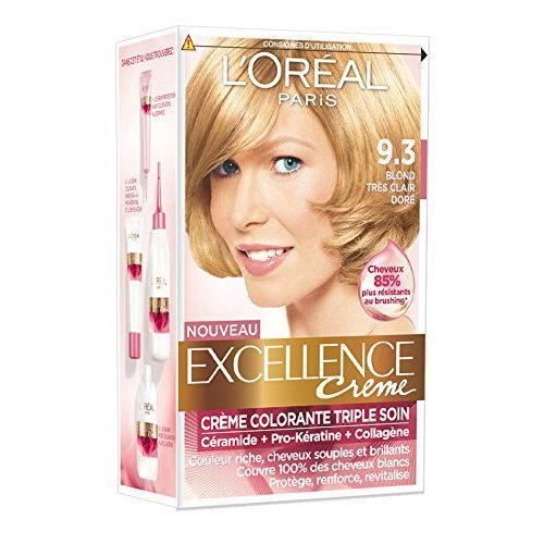 L'OREAL PARIS Excellence Coloration - 9.3N Blond tres clair dore