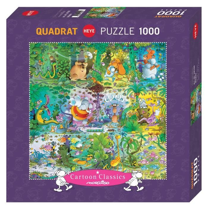 Puzzle - Wildlife de Guillermo Mordillo - 1000 Pieces