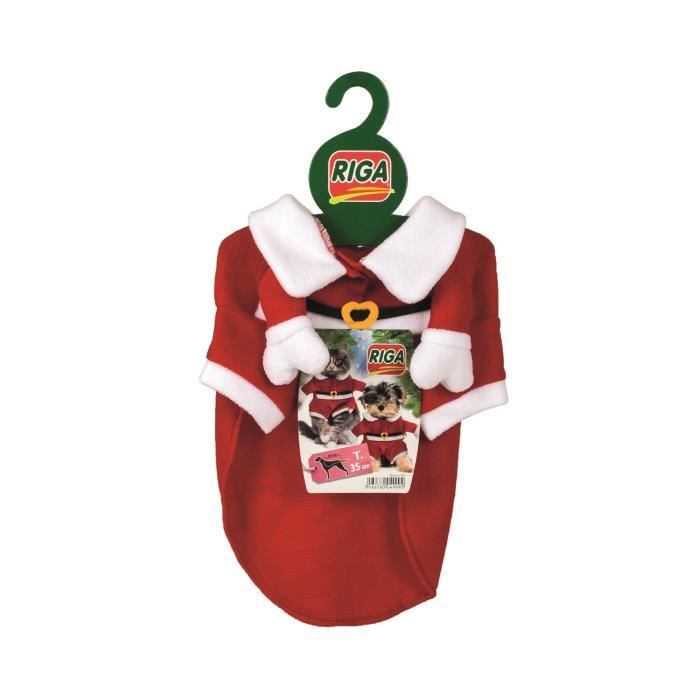 RIGA Déguisement Noël - 35 cm - Pour chien ou chat