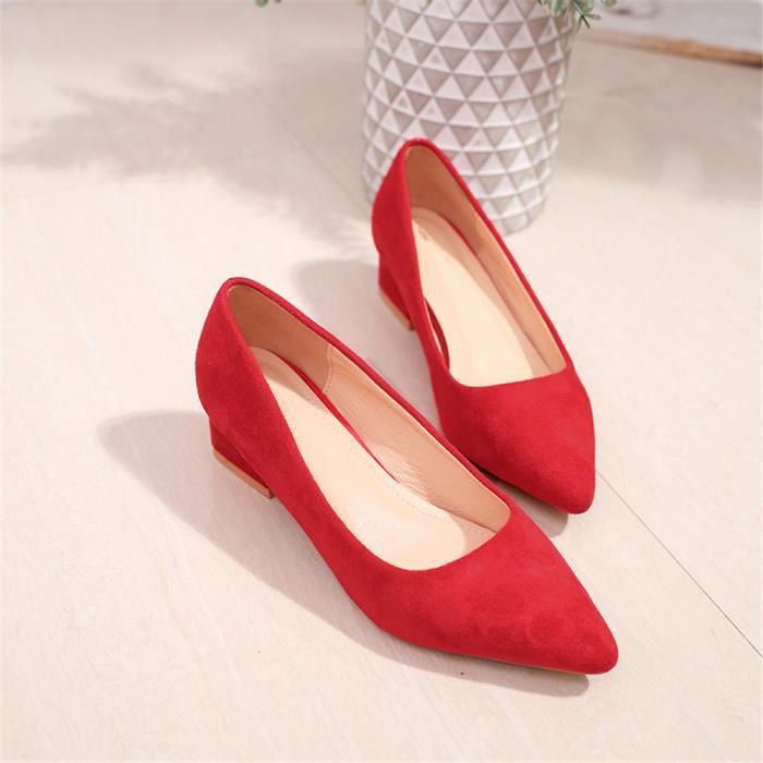 Classique Extravagant Couleur Chaussure De Escarpin Luxe Plus 33 41 Marque Mode Léger Femmes tsdCxQrh