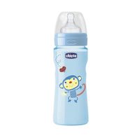 BIBERON CHICCO Biberon Bien-Être 250ml - Tétine Silicone - BIBERON CHICCO Biberon Bien-Être 250ml - Tétine Silicone -
