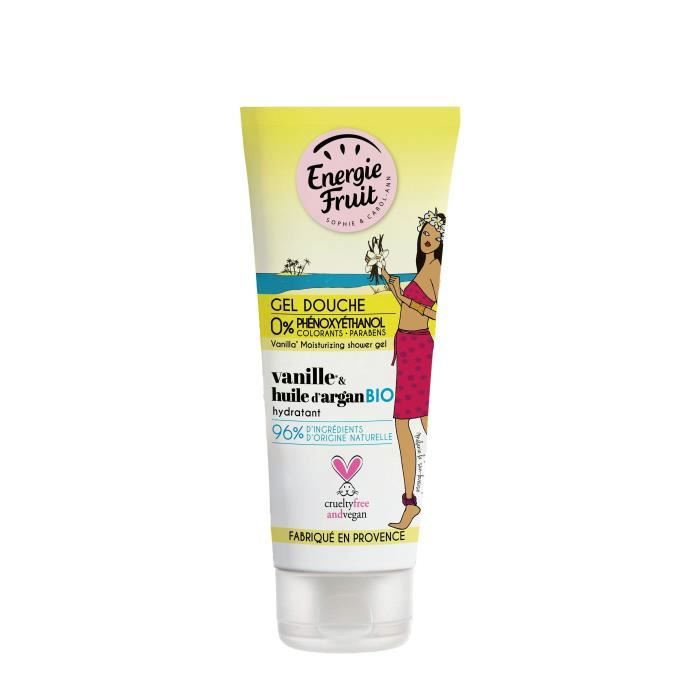 Gel Douche Vanille & Huile Argan Bio