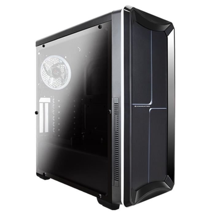 XIGMATEK Boitier PC EDEN II Fenêtre pleine Moyen tour ATX Noir