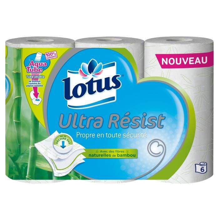LOTUS-Papier-Toilette-Ultra-Resistant-x6---Achat-/-Vente-...