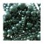 Lot de 100 Perles Nacrées 4mm Bleu Verre de Bohème