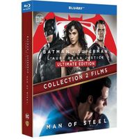 BLU-RAY FILM Batman vs Superman + Man of Steel - Coffret Blu-Ra BLU-RAY FILM Batman vs Superman + Man of Steel - Coffret Blu-Ra
