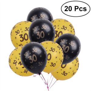 Deco anniversaire noir et or - Achat / Vente pas cher