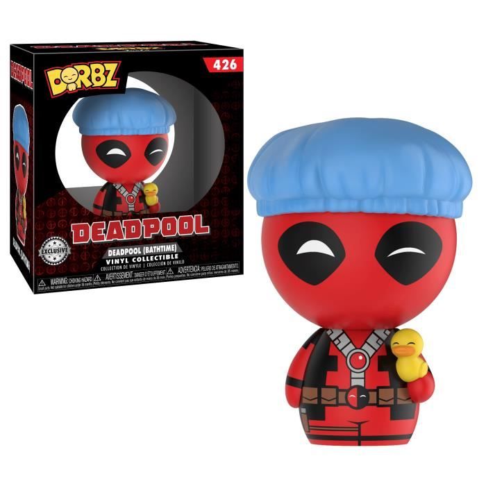Figurine Funko Dorbz Marvel - Deadpool: Deadpool bonnet de bain - Exclusive