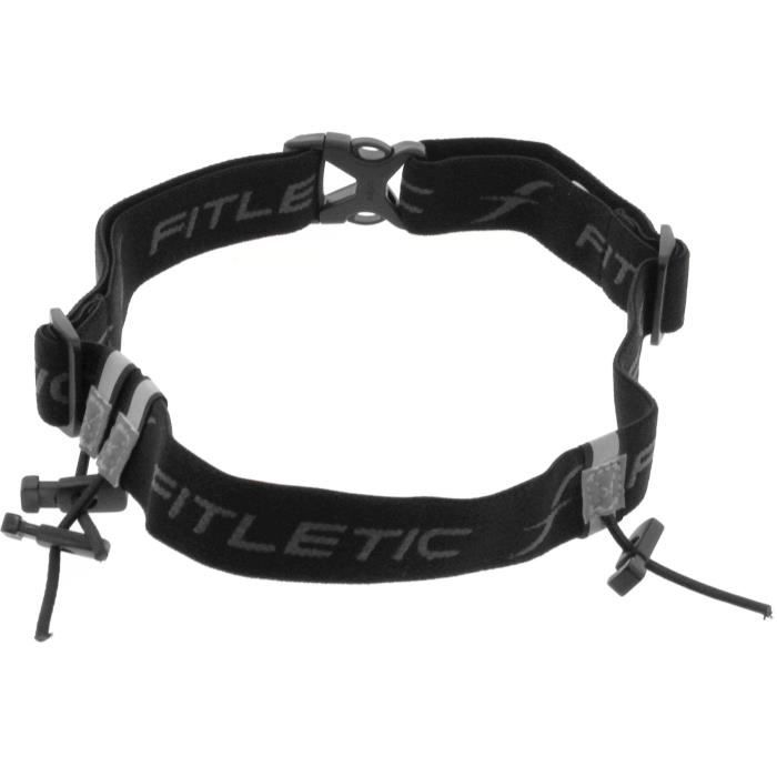 FITLETIC Ceinture porte dossard Fitletic - noir / gris