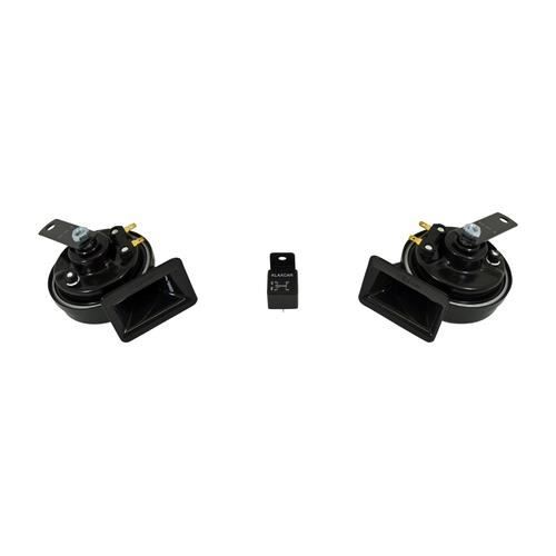 KLAXCAR Jeu d'avertisseurs Tr99 Grave / Aigu + relais