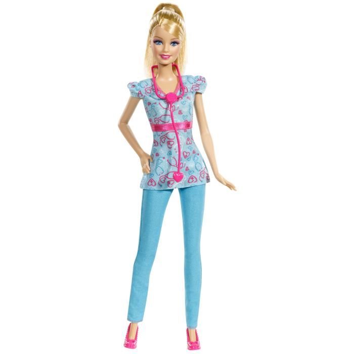 barbie infirmière