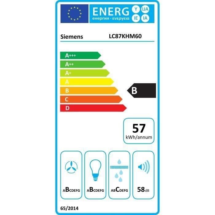  LC87KHM60 - Hotte décorative murale-Evacuation3