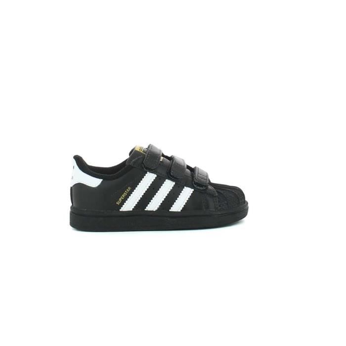 Basket basse adidas superstar bebe b23638 3 velcro cuir Noir - Achat ... BASKET Basket basse adidas superstar bebe b23638 3 velc