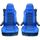 2LUXE HOUSSE COUVRE SIEGE COUVRE-SIEGE BLUE POUR C